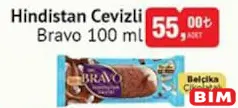 BRAVO HİNDİSTAN CEVİZLİ DONDURMA 100 ML